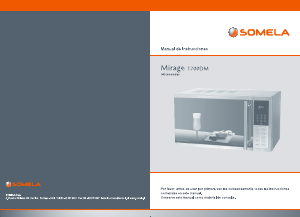 Manual de uso Somela Mirage 1700DM Microondas