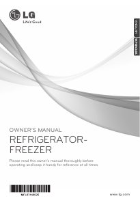 Manual LG GR-M802GLHW Fridge-Freezer