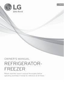 Manual LG GW-B469BMFZ Fridge-Freezer