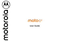 Manual Motorola Moto E5 Mobile Phone