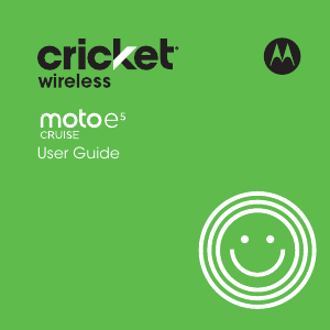 Manual Motorola Moto E5 Cruise (Cricket) Mobile Phone