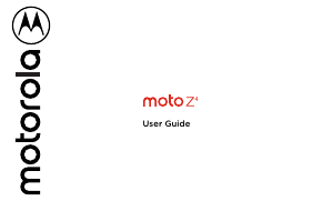 Manual Motorola Moto Z4 Mobile Phone