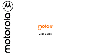 Manual Motorola Moto E5 Go Mobile Phone