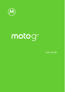 Manual Motorola Moto G7 Mobile Phone