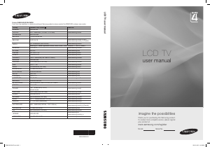 Kullanım kılavuzu Samsung LE19C431C4W LCD televizyon