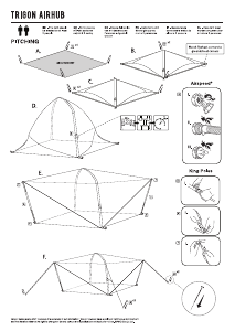 Manual Vango Trigon AirHub Tent