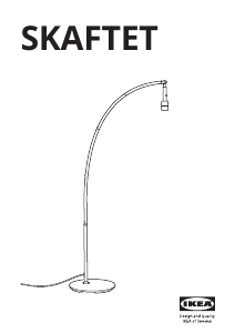 Kasutusjuhend IKEA SKAFTET (floor) Lamp