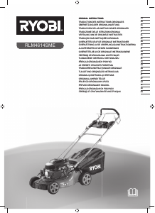 Manual Ryobi RLM4614SME Mașină de tuns iarbă