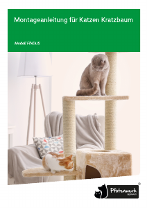 Bedienungsanleitung Pfotenwerk Findus Kratzbaum