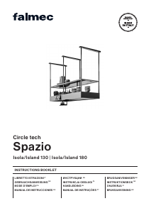 Manual de uso Falmec Spazio 130 Campana extractora