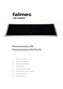 Instrukcja Falmec Panoramico 90 Płyta do zabudowy