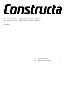 Manuál Constructa CV430235 Varná deska