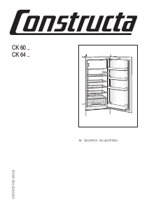 Návod Constructa CK64230 Chladnička