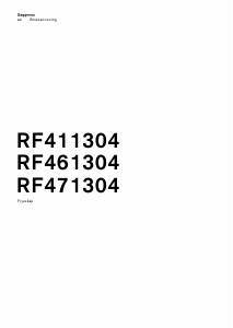 Bruksanvisning Gaggenau RF411304 Frys