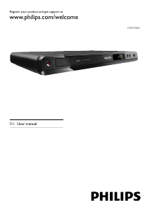 Manual Philips DVP3580 DVD Player