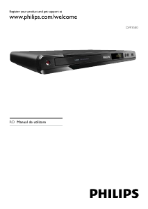 Manual Philips DVP3580 DVD player