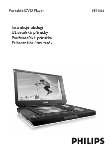 Instrukcja Philips PET1002 Odtwarzacz DVD