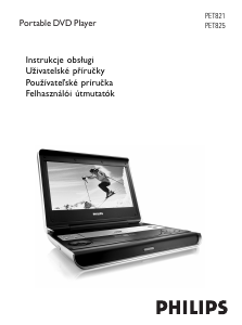 Használati útmutató Philips PET825 DVD-lejátszó