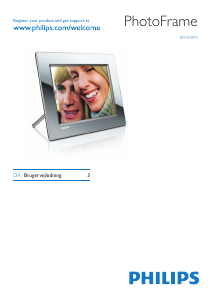 Brugsanvisning Philips 8FF3WMI Digital fotoramme