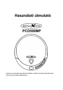 Használati útmutató Reflexion PCD500MP Hordozható CD-lejátszó
