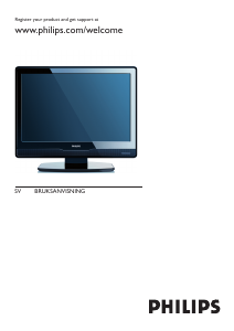 Bruksanvisning Philips 26PFL5403D LCD TV