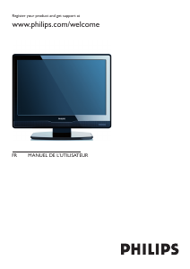 Mode d’emploi Philips 26PFL5403D Téléviseur LCD