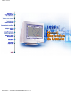 Manual Philips 109P40 Monitor