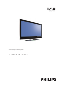 Manual de uso Philips 50PFP5532D Televisor de plasma