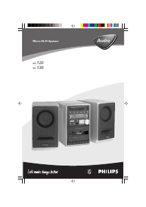 Bruksanvisning Philips MC-V320 Stereoanläggning