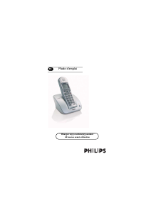 Mode d’emploi Philips CD1351S Téléphone sans fil