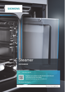 Bedienungsanleitung Siemens CD578GBS0W Backofen