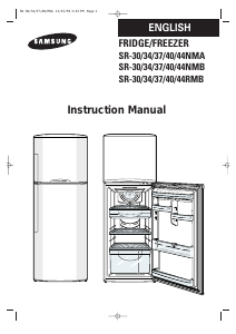 Handleiding Samsung SR-40NMB Koel-vries combinatie