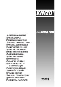 Bruksanvisning Kinzo 25C19 Borrhammare