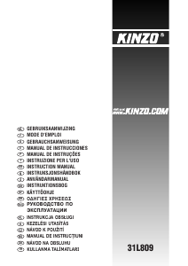 Használati útmutató Kinzo 31L809 Generátor