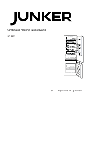 Priručnik Junker JC87BCSF0 Frižider – zamrzivač