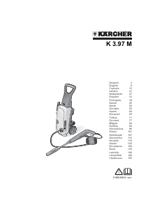 Mode d’emploi Kärcher K 3.97 M Nettoyeur haute pression