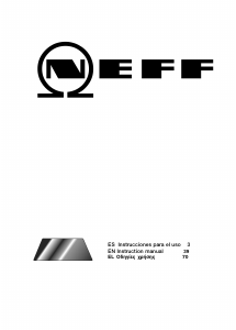 Manual Neff T4573N0 Hob