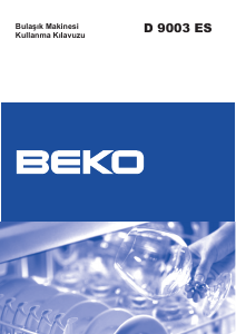 Kullanım kılavuzu BEKO D 9003 ES Bulaşık makinesi