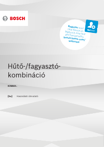 Használati útmutató Bosch KIN86HFE0 Hűtő és fagyasztó