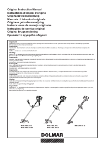 Bedienungsanleitung Dolmar MS-246.4UE Freischneider