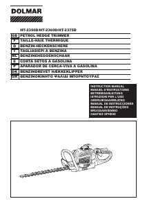 Manual Dolmar HT-2375D Hedgecutter