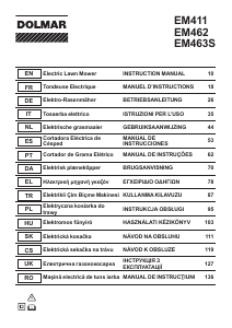 Manuale Dolmar EM-463S Rasaerba