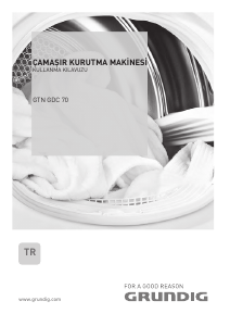 Kullanım kılavuzu Grundig GDC 70 Kurutma makinesi