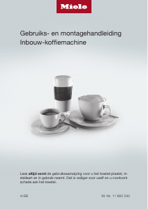 Handleiding Miele CVA 7845 Koffiezetapparaat