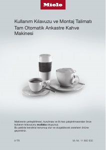 Kullanım kılavuzu Miele CVA 7845 Kahve makinesi