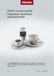 Käyttöohje Miele CVA 7845 Kahvikone