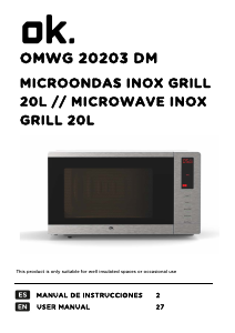 Handleiding OK OMWG 20203 DM Magnetron