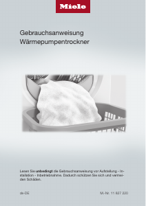 Bedienungsanleitung Miele TWF 760 WP EcoSpeed Trockner