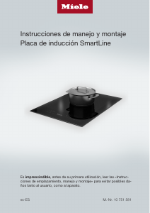 Manual de uso Miele CS 7612 FL Placa