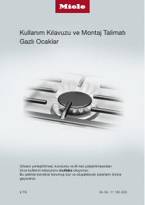 Kullanım kılavuzu Miele KM 2356-1 Ocak